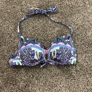 Victoria Secret Push-up Halter Swim Top